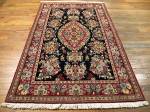 SIL1048 4X6 PERSIAN QUOM RUG