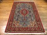 SIL1051 4X5 PERSIAN QUOM RUG