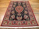 SIL1056 4X5 PERSIAN QUOM RUG