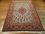 SIL1062 4X5 PERSIAN QUOM RUG