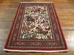 SIL1081 3X5 PERSIAN PICTORIAL QUOM RUG