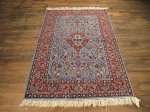 SIL192 4X6 FINE PERSIAN ISFAHAN RUG