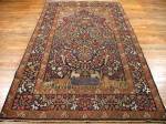 SIL1150 5X8 ANTIQUE PERSIAN KERMAN RUG