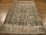 SIL1224 4X6 PURE SILK CHINESE RUG