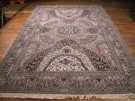 SIL1246 10X14 PERSIAN GONBAD NAIN RUG