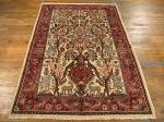 SIL756 5X7 PERSIAN SAROUK RUG