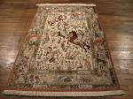 #1017 3x5 Silk Persian Rug. High Quality Genuine Silk Persian Rugs from Qum or Qom.