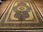 #1013 8x11 Silk Persian Rug. High Quality Genuine Silk Persian Rugs from Qum or Qom.