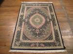 #10120 3x4 Silk Persian Rug. High Quality Genuine Silk Persian Rugs from Qum or Qom.